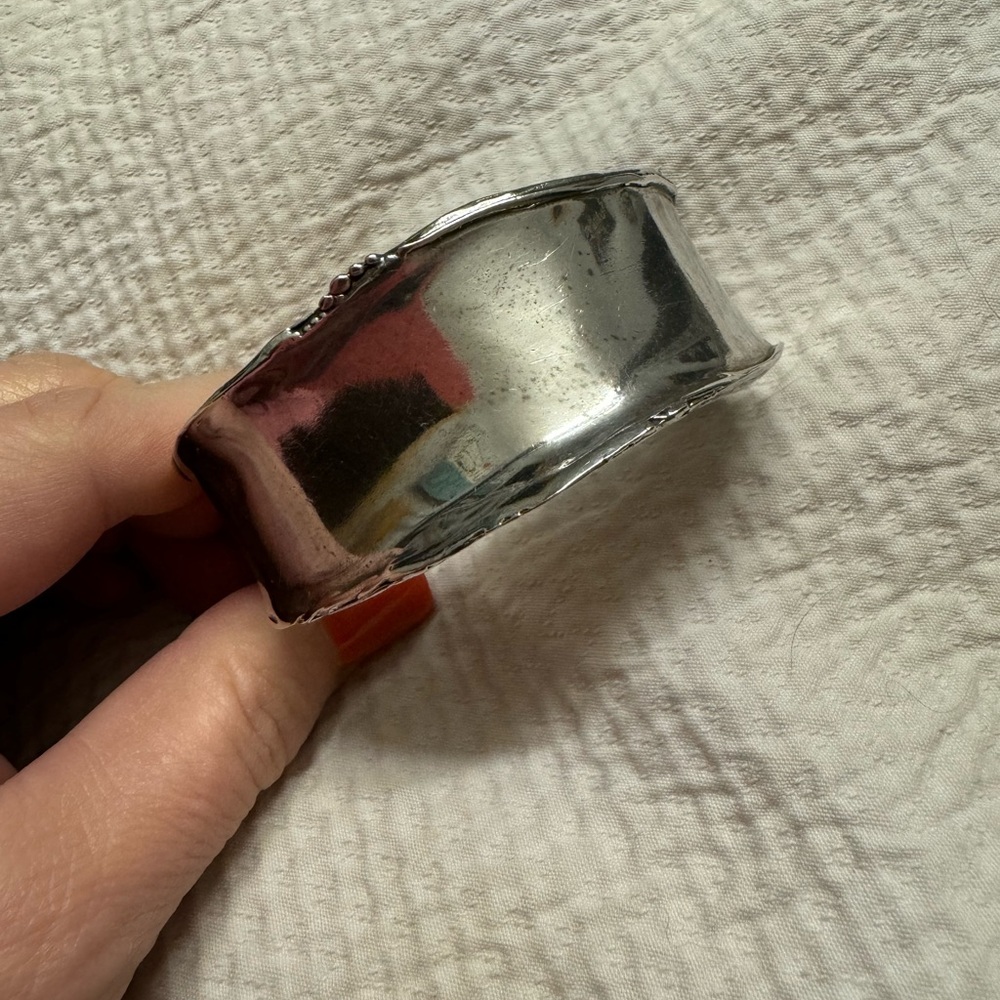 Silpada Vintage Silver filigree Cuff Bracelet - Picture 6 of 8
